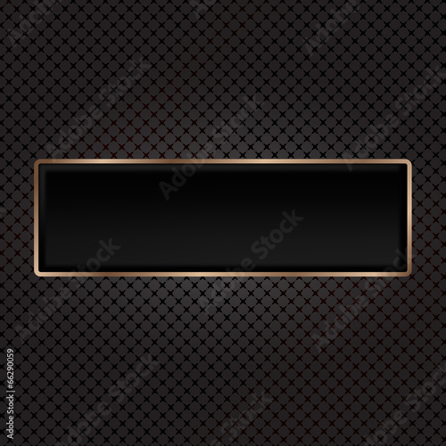 Wallpaper Mural Black background. Golden element. Torontodigital.ca