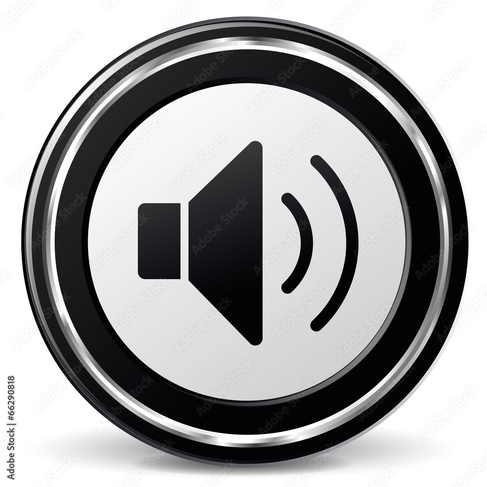 Vector sound icon Vector sound icon