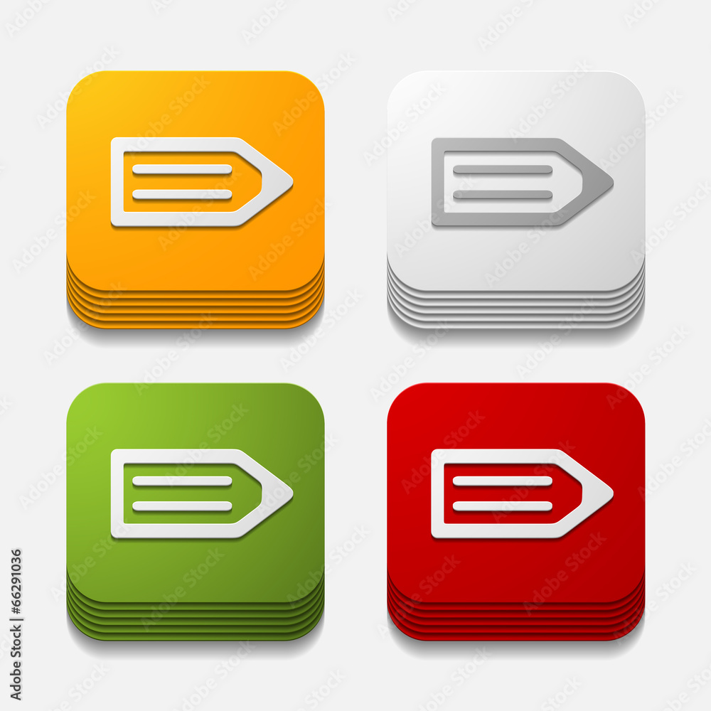square button: pencil square button: pencil