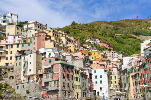 Village of Riomaggiore in Cinqueterre, Italy © Scirocco340