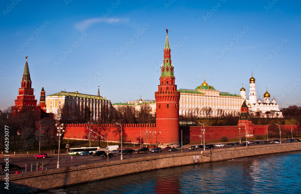 Moscow's Kremlin river view