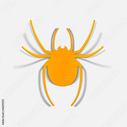 realistic design element: spider