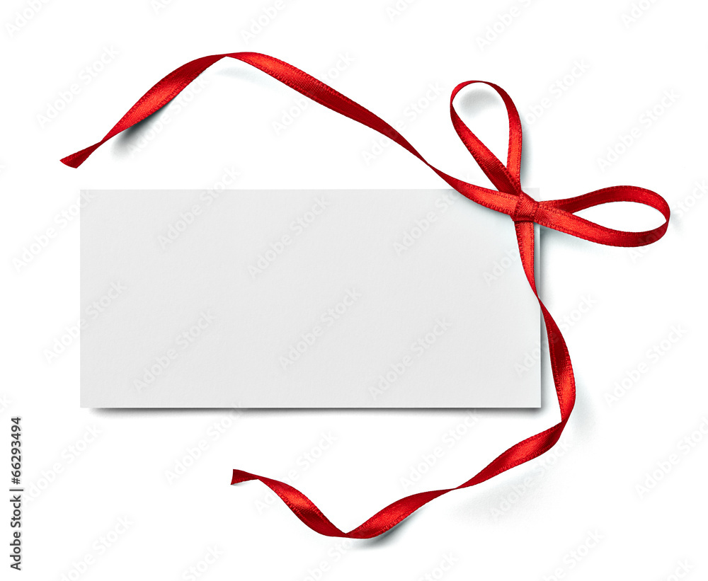 ribbon bow card note chirstmas celebration greeting ribbon bow card note chirstmas celebration greeting