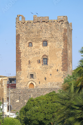 Norman Castle In Adrano, Sicily