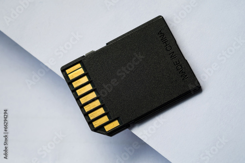 Memory card for digital camera photo