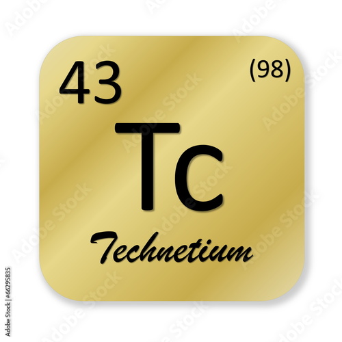 Fotografie Technetium element
