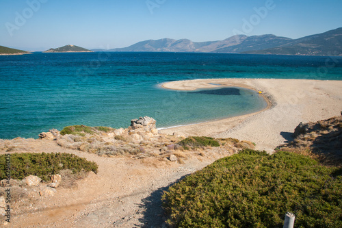 Golden beach, Evbia, Greece photo