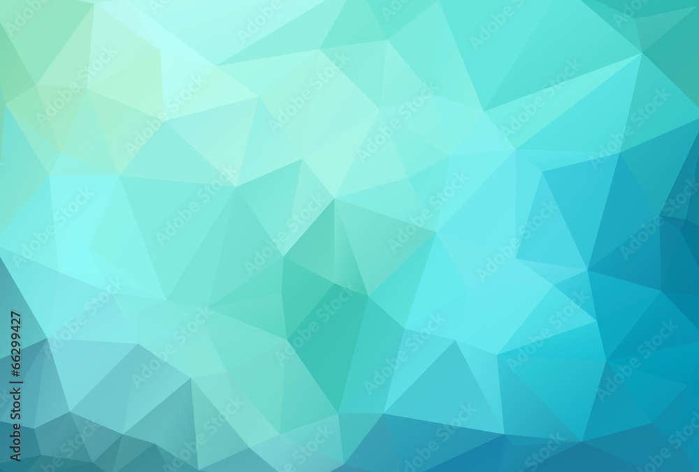 blue background with triangles