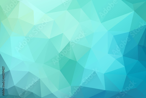 blue background with triangles
