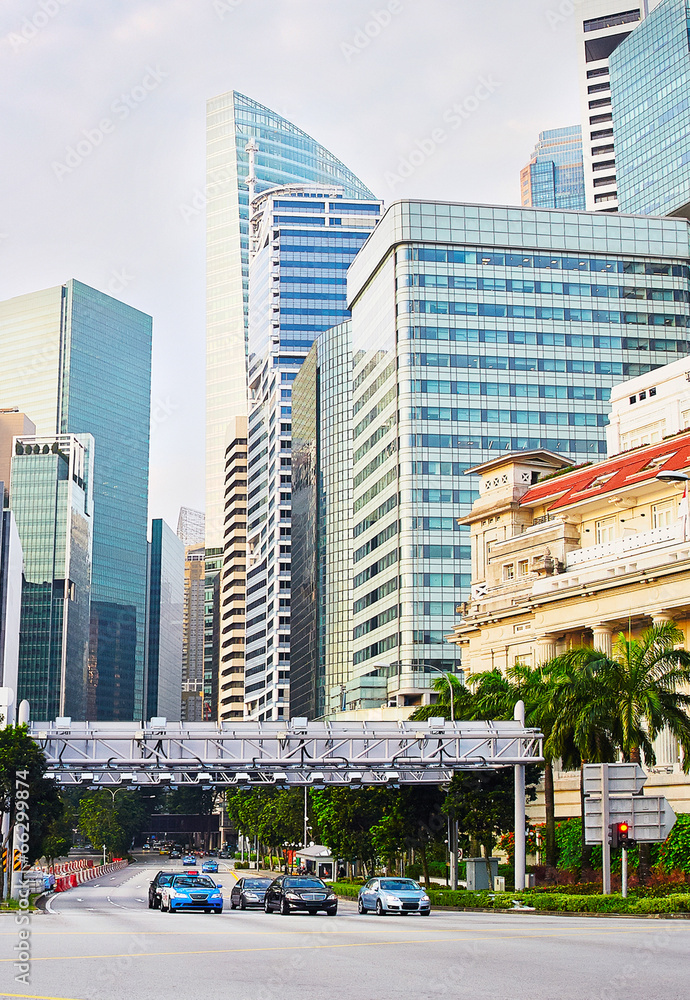Obraz premium Singaporeroad