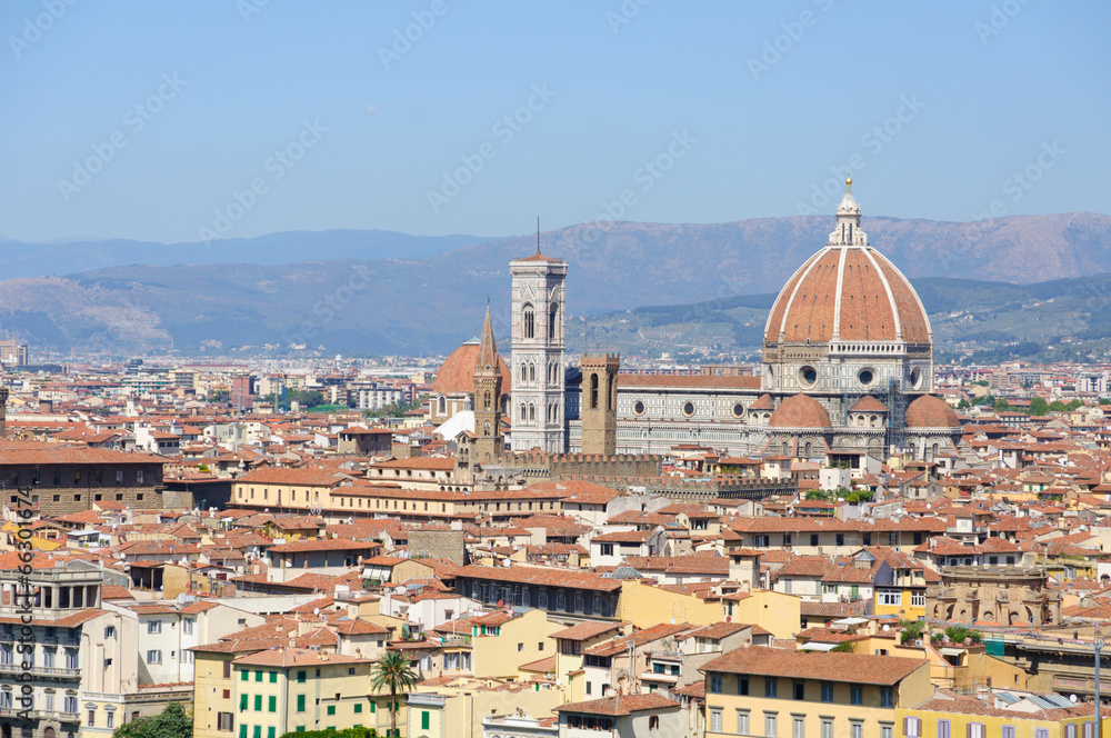 Obraz premium Duomo Santa Maria del Fiore - Historic centre of Florence in Ita