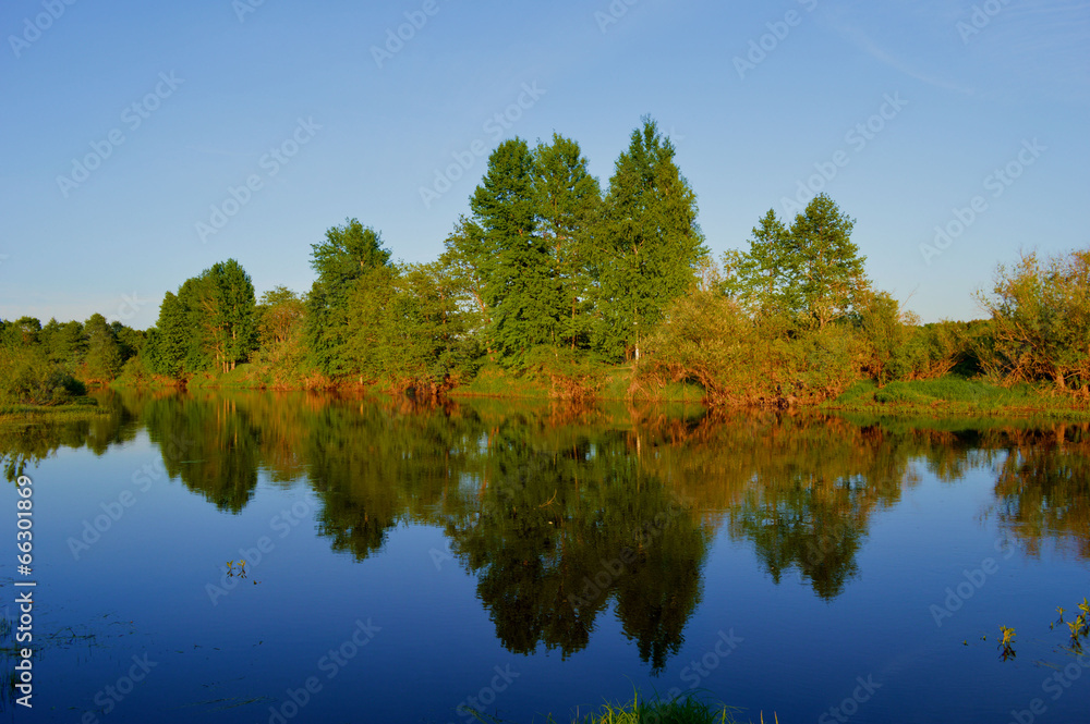 Fototapeta premium Река Болва