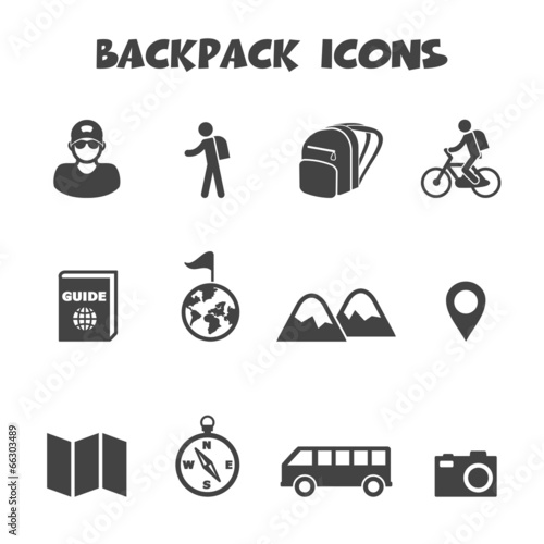 backpack icons
