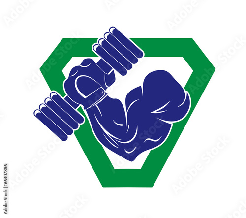 bodybuilding emblem
