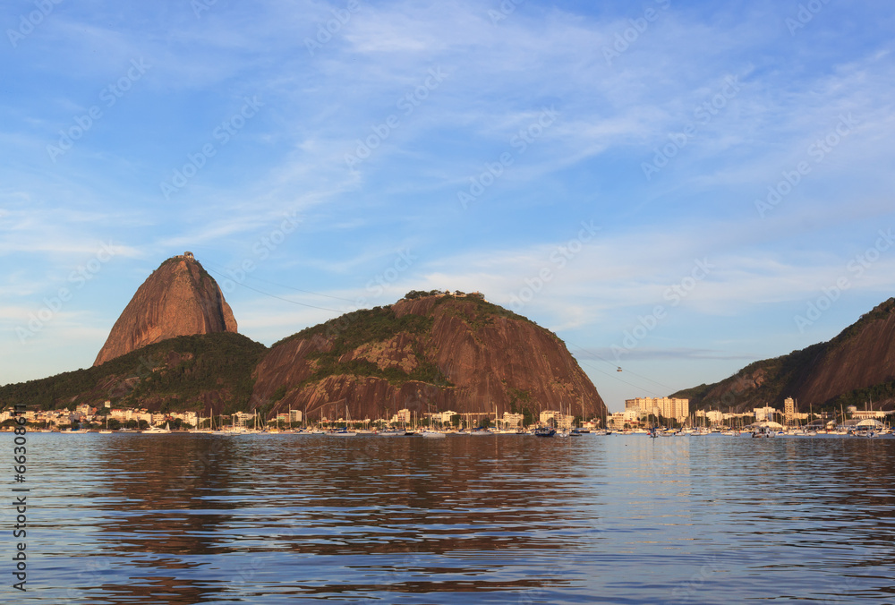 Mountain Sugarloaf and district Urca, Rio de Janeiro Mountain Sugarloaf and district Urca, Rio de Janeiro
