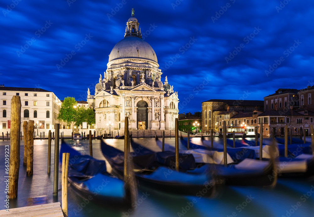 Canal Grande and Basilica di Santa Maria della Salute, Venice
