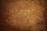 Old grunge wooden cutting kitchen board background