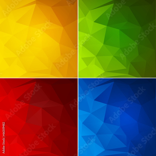 Abstract color geometric background