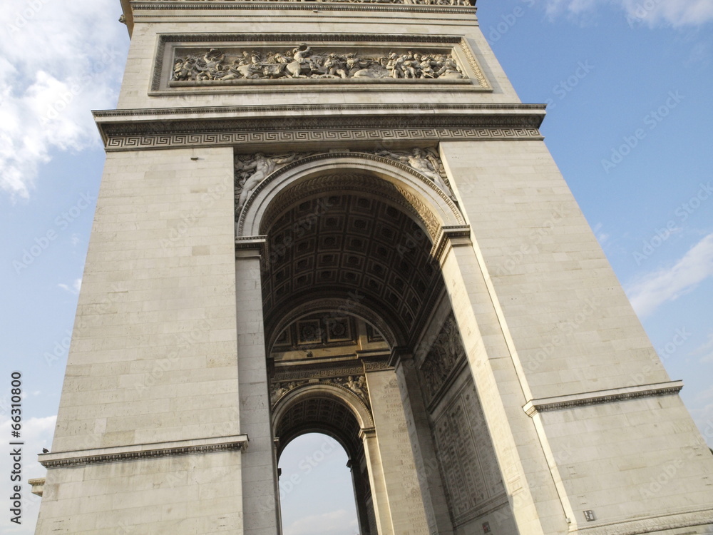 Arco del Triunfo en París 