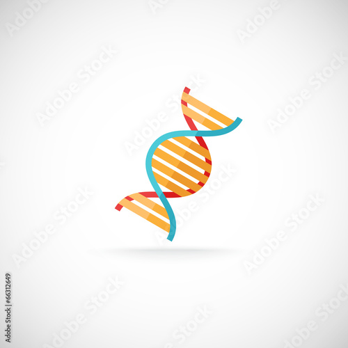 DNA molecule icon