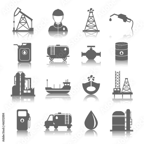 Oil Industry Icons