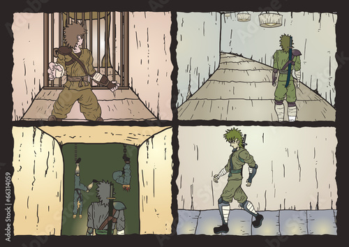 Vintage comic
