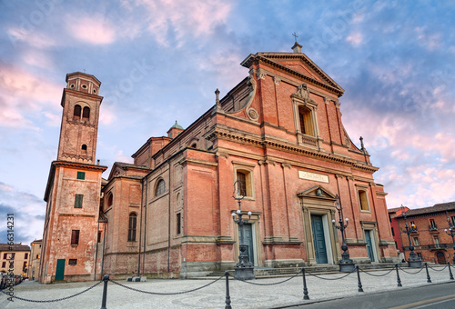 the Cathedral of Imola, Emilia Romagna. Italy
