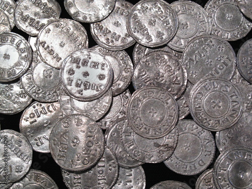 Fotografie Viking Coin Hoard