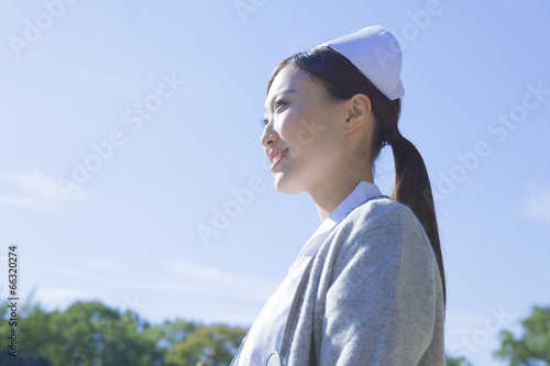 看護士のポートレイト