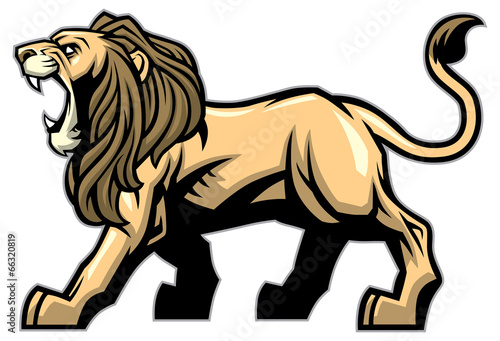 Lion mascot
