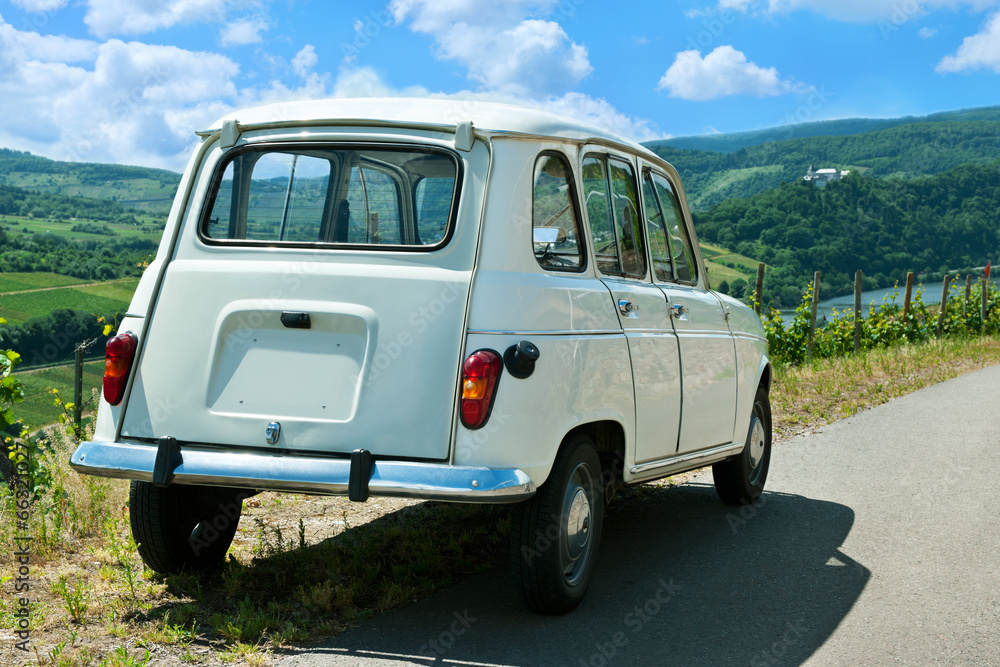 Renault R4 weiß Renault R4 weiß