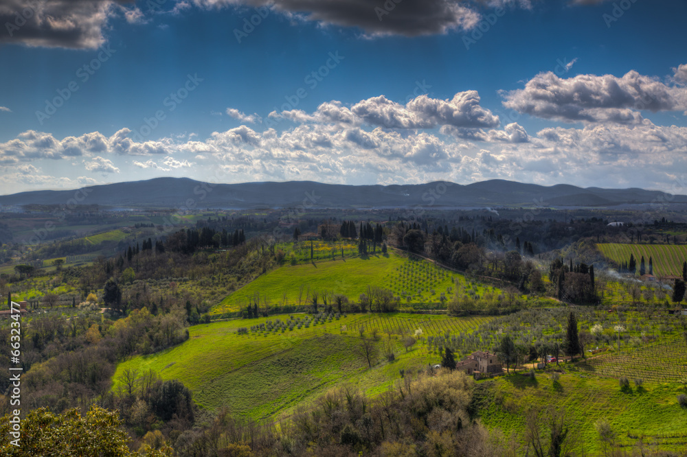 Fototapeta premium Paesaggi della tosca