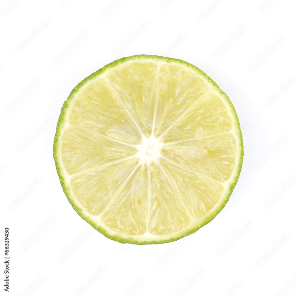 Citrus lime fruit isolated on white background Citrus lime fruit isolated on white background
