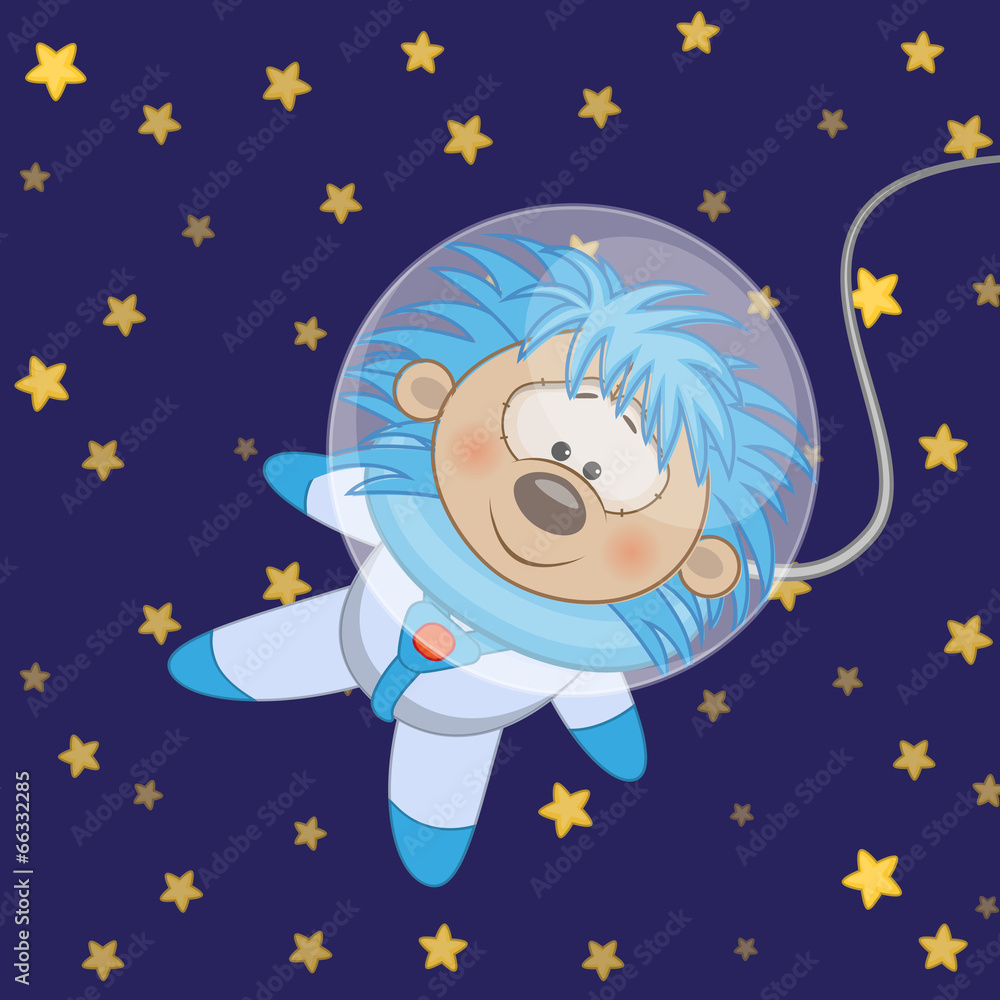 Hedgehog astronaut Hedgehog astronaut