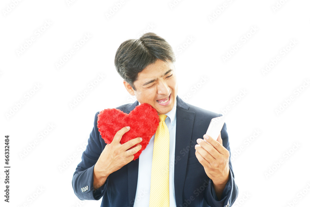 苦悩するビジネスマン