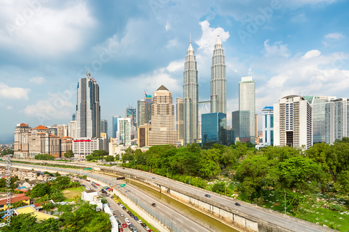 Kuala Lumpur skyline - Malaysia. © fazon