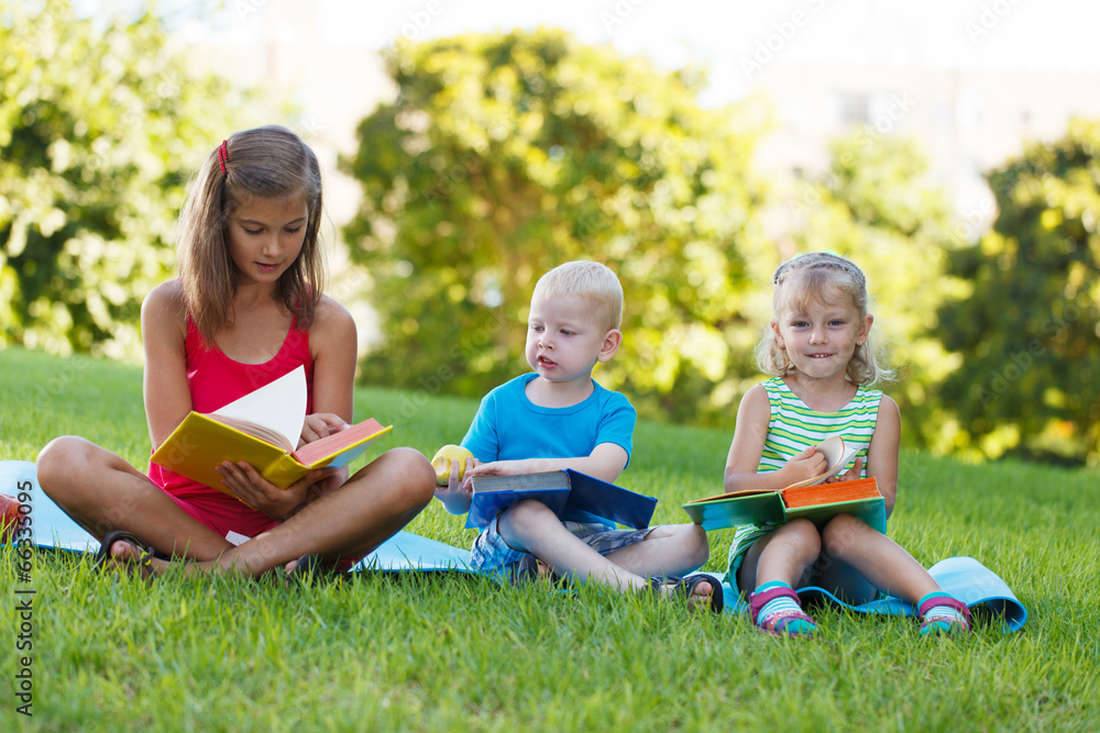 Children outdoors Children outdoors