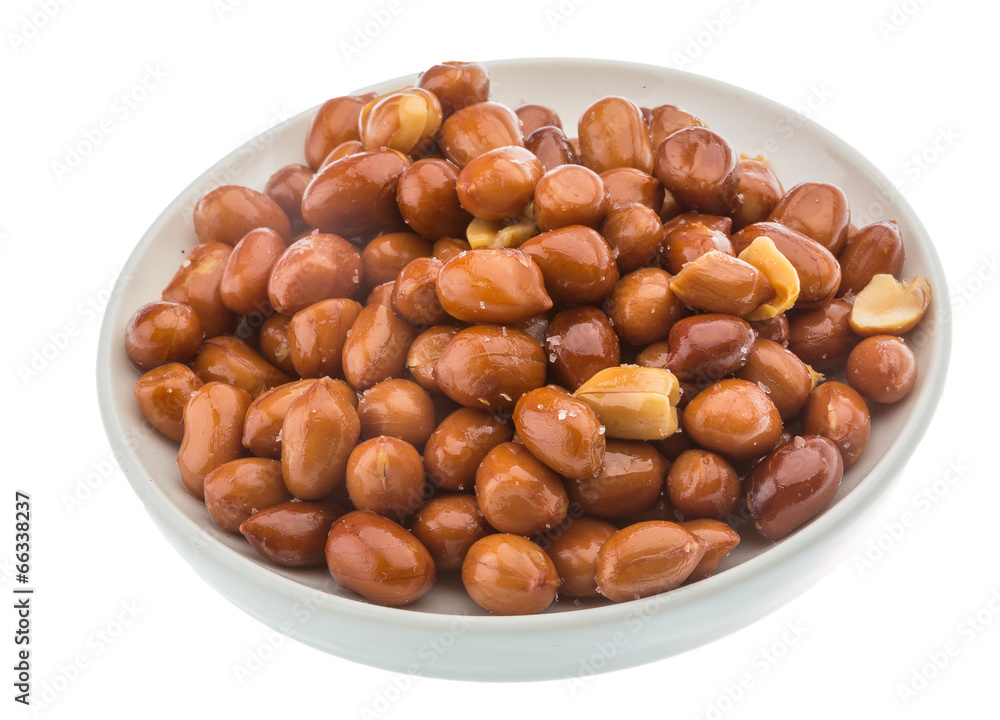 Fried peanuts heap Fried peanuts heap