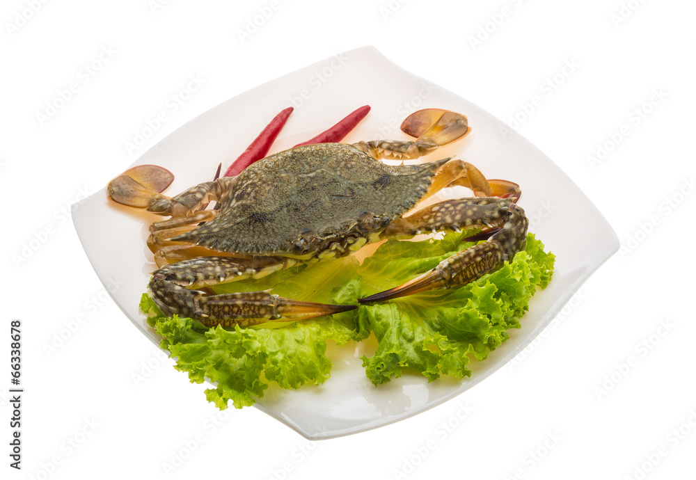 Raw crab Raw crab