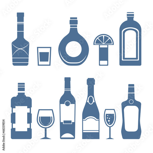 Drink icons.