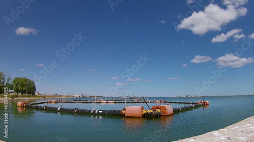 Pan Time-lapse - Shot in Olhão da Restauração Port. Algarve