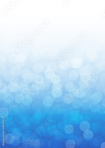 abstract blue background with light circles