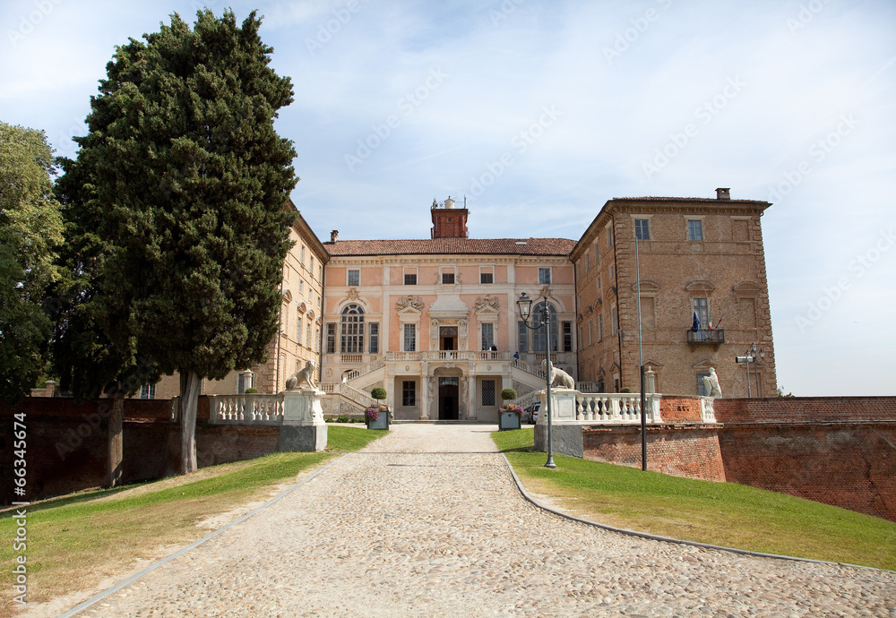 Royal Castle of Govone (Cuneo, Piedmont, Italy)