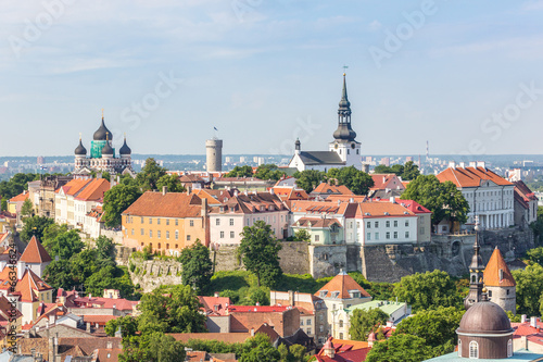 Panoramic View of Tallinn