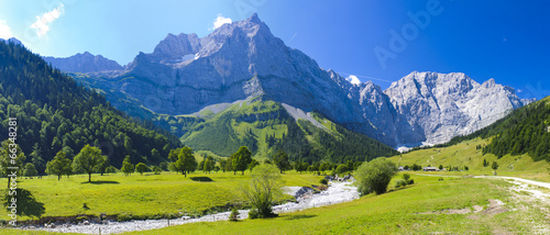 Panorama Landschaft in Bayern