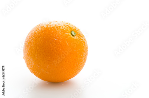 Orange isolated on white