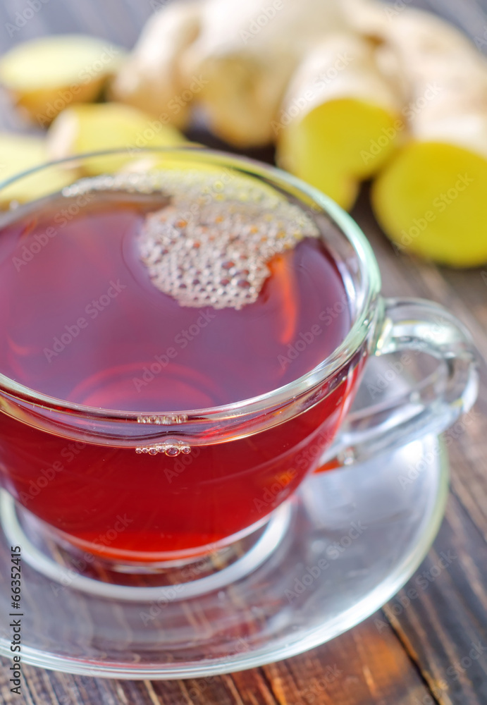 tea with ginger tea with ginger