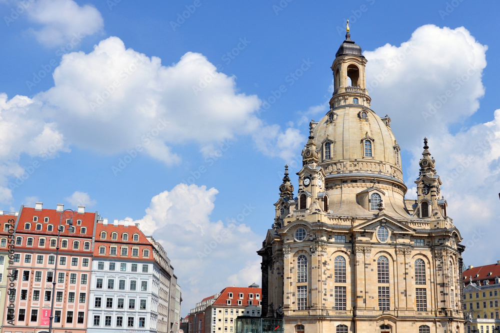 Frauenkirche in Dresden / Sachsen