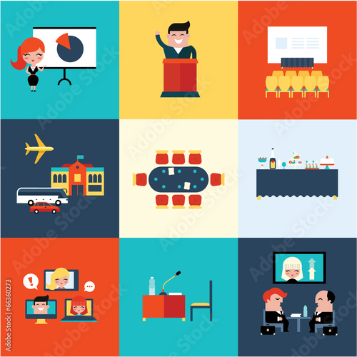 Conference icons