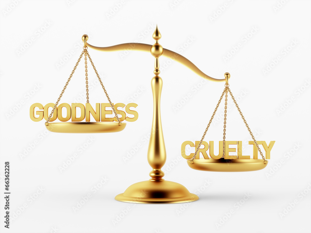 Goodness and Cruelty Justice Scale Concept Goodness and Cruelty Justice Scale Concept